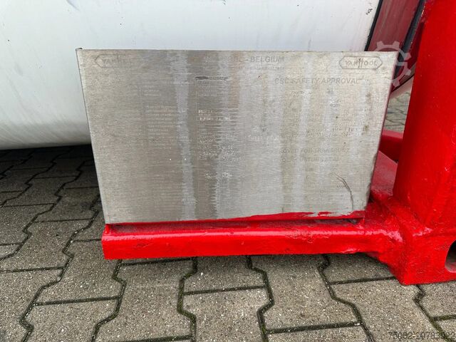 Tankcontainer Van Hool 20FT SWAP BODY 30.800L IMO-4 5Y/CSC-inspection:...