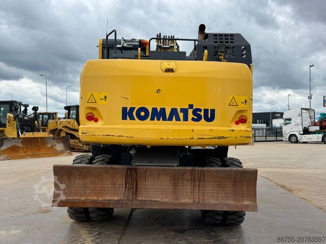 Mobiele graafmachine Komatsu PW180-11
