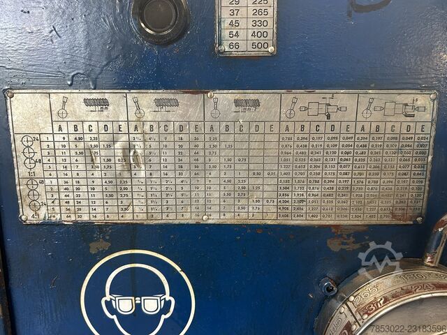 Leit-/Zugspindeldrehmaschine Potisje PA4 x 6000