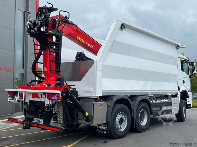 Hout transport MAN TGS 28.480 6x4-4 MULDE EPSILON Q170L115