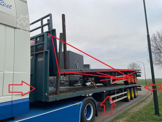 Zwiastun platformy Haan OPL45 Heavy Duty (45Ton) / Rungen-Potholes / NL...