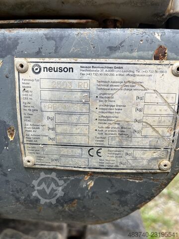 Mini-pelle Wacker Neuson 2503 RD