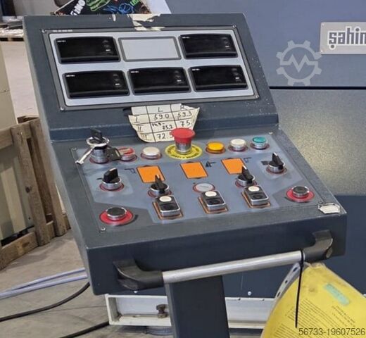 Hydraulisk fyrvals konisk rundbockningsmaskin SAHINLER 1050 x 70/185 x 4 mm