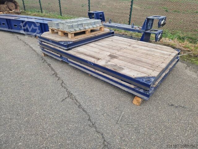 Χαμηλός φορτωτής Faymonville STBZ-4VA (Hydr. vesseldeck 8+4,5+4,2+6m)