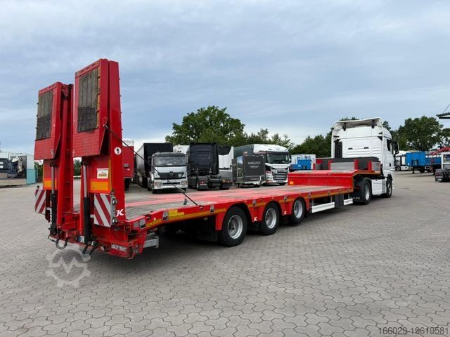 Tieflader-Sattelauflieger KÄSSBOHRER K.SLS ECO Tieflader mit hydraulischen Rampen