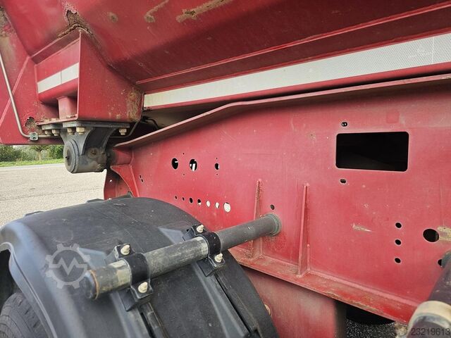 2014 MEILLER MHPS 12/27/LOSS4, čelična kiperska poluprikolica / 30 m³ / SAF disk kočnice / podizna o MEILLER MHPS 12/27/LOSS4, STEEL TIPPER / 30 M3/ SAF DIS...