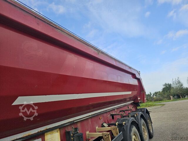 2014 MEILLER MHPS 12/27/LOSS4, čelična kiperska poluprikolica / 30 m³ / SAF disk kočnice / podizna o MEILLER MHPS 12/27/LOSS4, STEEL TIPPER / 30 M3/ SAF DIS...