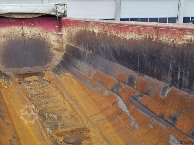2014 MEILLER MHPS 12/27/LOSS4, čelična kiperska poluprikolica / 30 m³ / SAF disk kočnice / podizna o MEILLER MHPS 12/27/LOSS4, STEEL TIPPER / 30 M3/ SAF DIS...