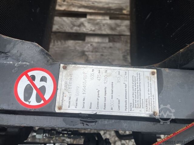 Appliance clamp Kaup 1.5T414-1