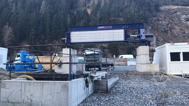 Kamerfilterpers voor tunnelbouw 1200/100 REWA Tunnelbau Ausführung 1200/100