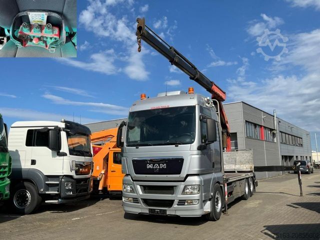 Truck mounted crane MAN TG-X 26.400 6x2 Pritsche Heckkran Palfinger PK 2