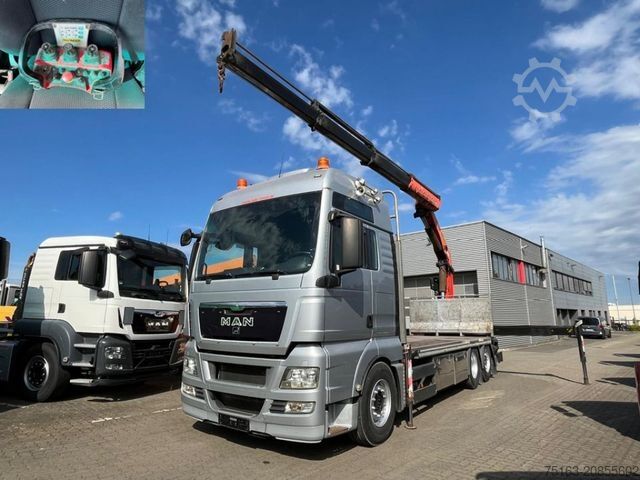 Truck mounted crane MAN TG-X 26.400 6x2 Pritsche Heckkran Palfinger PK 2