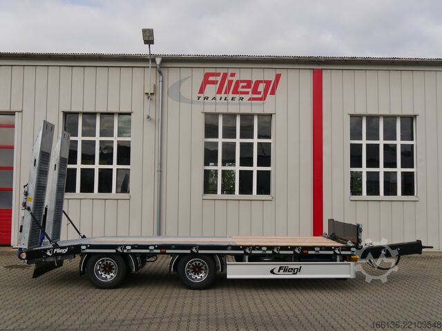 ρυμουλκούμενη πλατφόρμα FLIEGL Tandem-Plattform-Anhänger TPS 210 Jumbo
