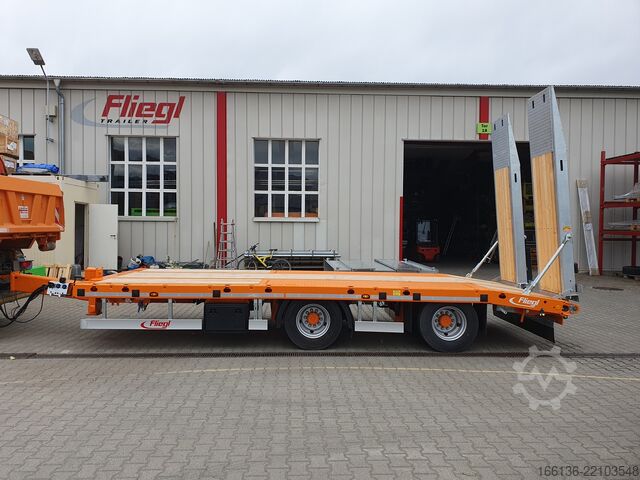ρυμουλκούμενη πλατφόρμα FLIEGL Tandem-Plattform-Anhänger TPS 210 Jumbo