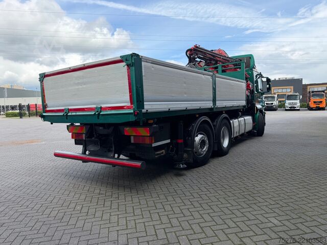 3-Seiten-Kipper Iveco Stralis 500 6x2 3 Way tipper Fassi 365+Flyjib ,...