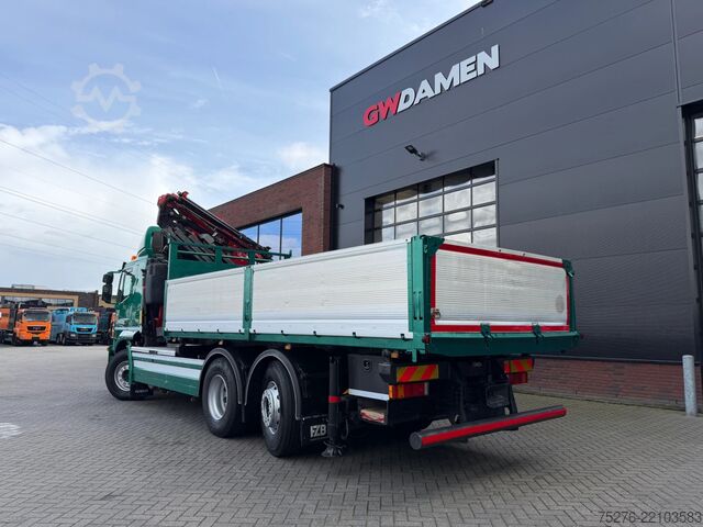 3-Seiten-Kipper Iveco Stralis 500 6x2 3 Way tipper Fassi 365+Flyjib ,...