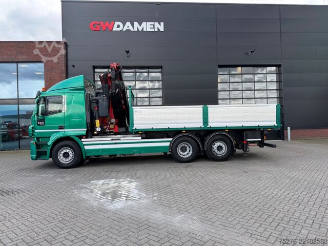 3-Seiten-Kipper Iveco Stralis 500 6x2 3 Way tipper Fassi 365+Flyjib ,...