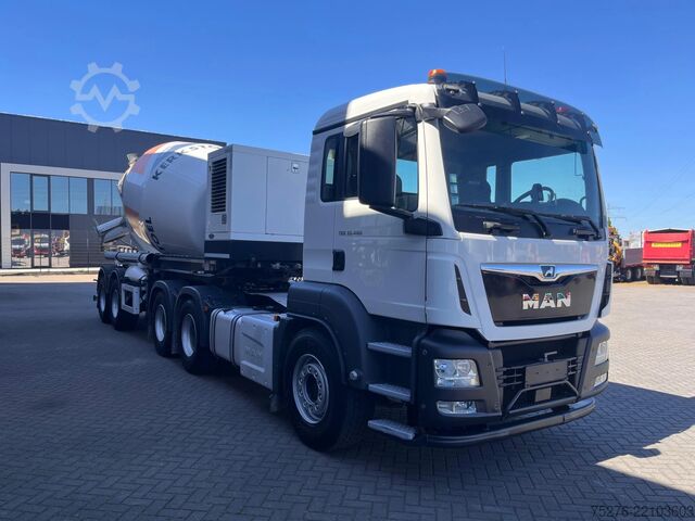 Blender MAN TGS 33.460 6x4 +Mixeroplegger 12 m3 met Motor