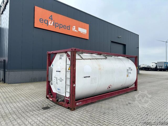 Tankcontainer CIMC FOOD 20FT ISO / 25.940L-1-COMP. / L4BN / UN Por...