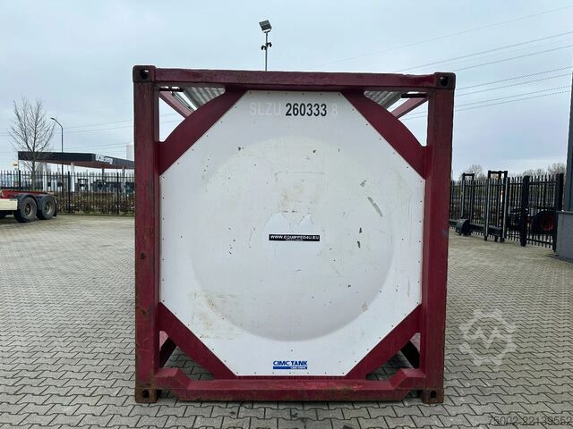 Tankcontainer CIMC FOOD 20FT ISO / 25.940L-1-COMP. / L4BN / UN Por...