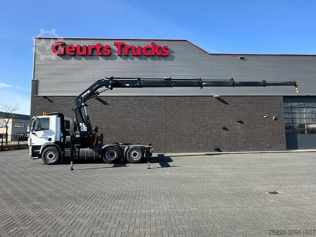  DAF CF 85 410 6X2 + HIAB 422EP-5 HIPRO TREKKER/SATT...