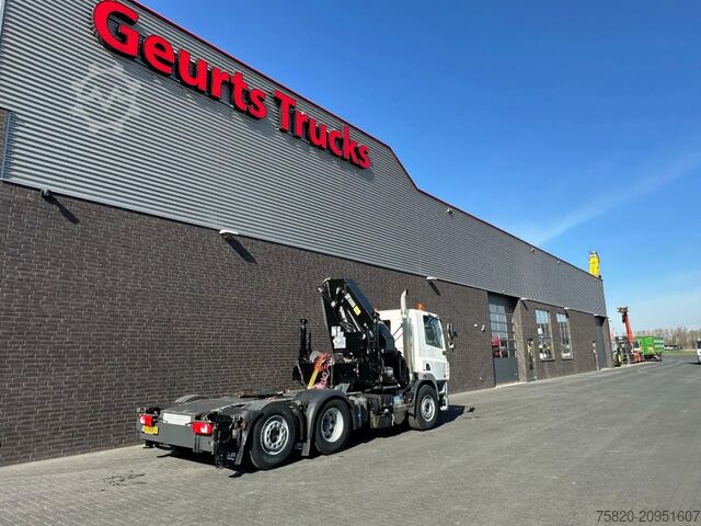  DAF CF 85 410 6X2 + HIAB 422EP-5 HIPRO TREKKER/SATT...