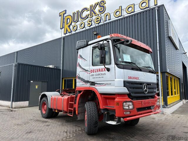 Standart-SZM Mercedes-Benz Actros  2051 + 4X4 + V8 MOTOR + HYDRAULIEK + EU...