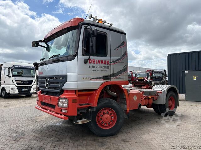 Standart-SZM Mercedes-Benz Actros  2051 + 4X4 + V8 MOTOR + HYDRAULIEK + EU...