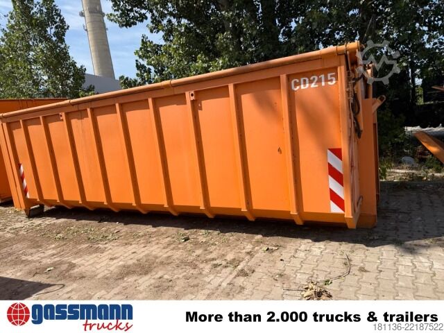 Krokcontainer  Abrollcontainer mit hydr. Deckel ca. 27m³