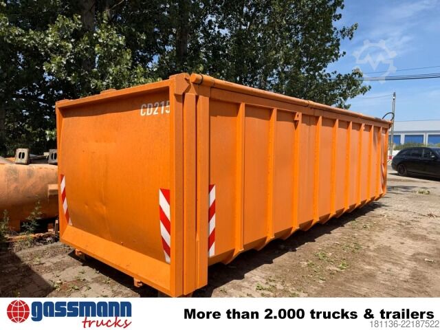 Krokcontainer  Abrollcontainer mit hydr. Deckel ca. 27m³