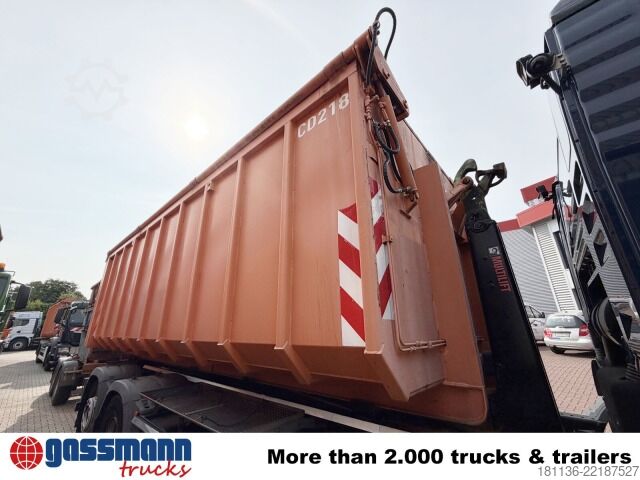 Contenedor de volteo  Abrollcontainer mit hydr. Deckel ca. 27m³