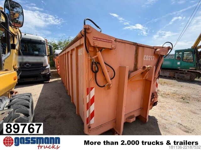 Krokcontainer  Abrollcontainer mit hydr. Deckel ca. 27m³
