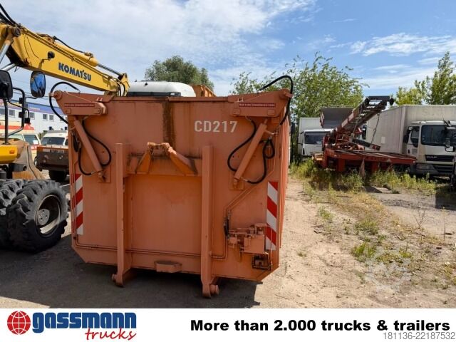 Krokcontainer  Abrollcontainer mit hydr. Deckel ca. 27m³