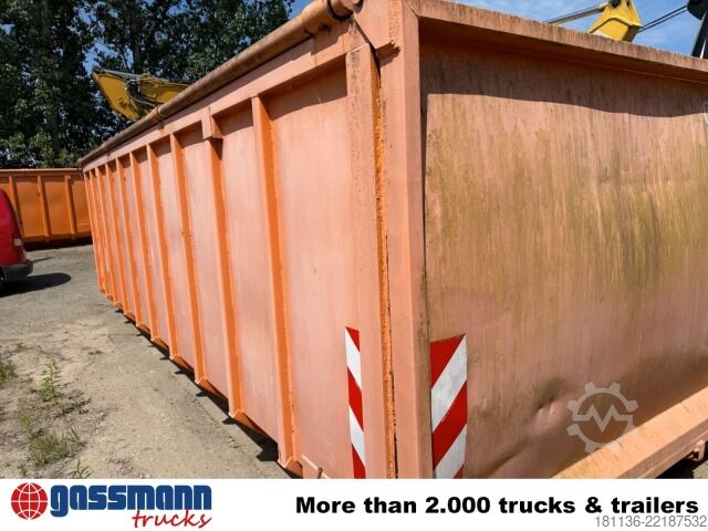 Krokcontainer  Abrollcontainer mit hydr. Deckel ca. 27m³