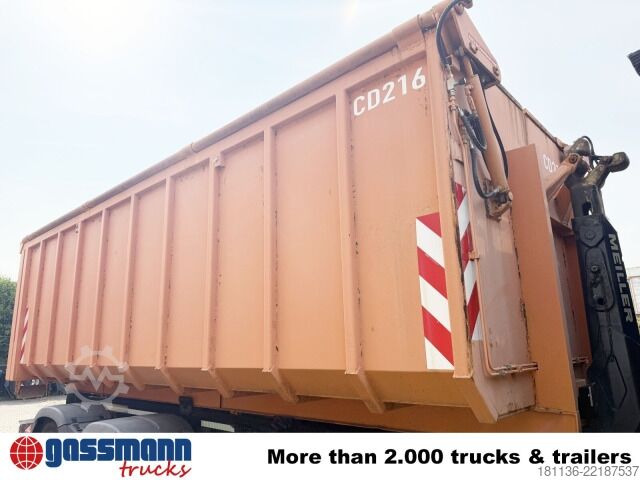 Contenedor de volteo  Abrollcontainer mit hydr. Deckel ca. 27m³