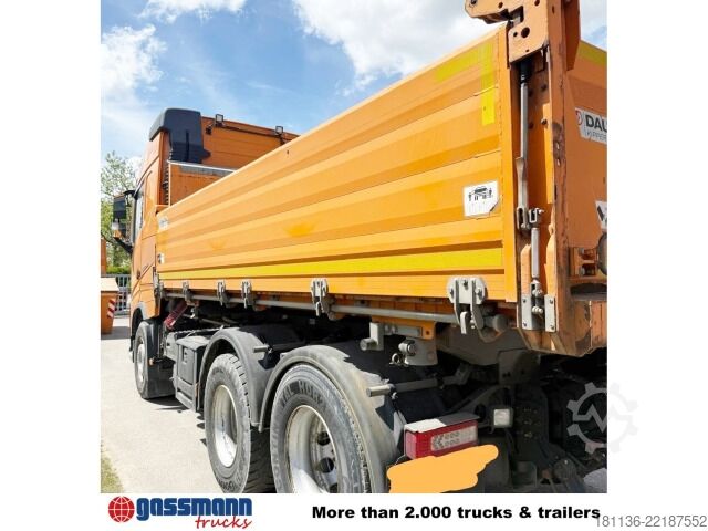 Camião basculante Volvo FH 540 6x4, Alu-Bordwände, liftbare