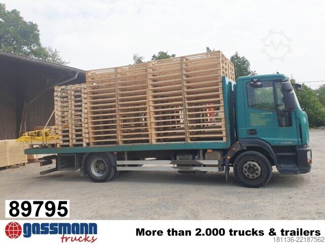 Lastbil med flak Iveco EuroCargo ML140E25/P 4x2, 6-Zylinder