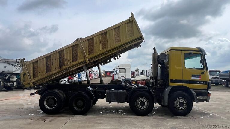 3-sidig tipp Mercedes-Benz Actros 4143 (EPS / LAMES / GRAND PONT / STEEL S...