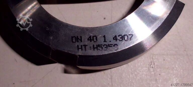 Milk pipe fitting Edelstahl DN 40