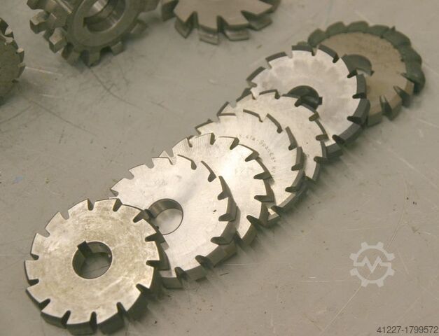 Radijalni glodalo, 17 komada Helios verschiedene Größen