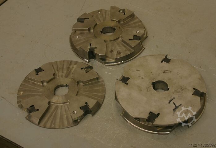 Fraiseuse à bois, 2 pièces Stahl Eigenbau