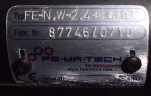 Varmeslange Fematech FE-N.W-2.4-8-N10