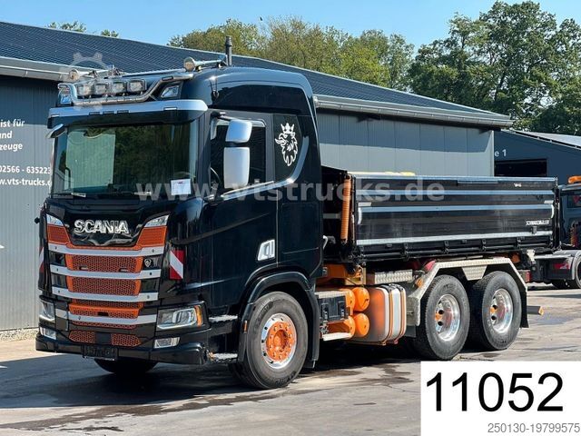 Třístranný sklápěč SCANIA R500 6x4 Euro 6 Schwarzmüller Dreiseitenkipper