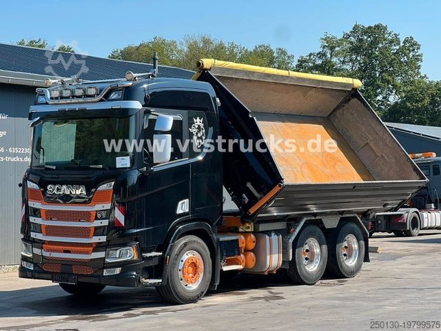 Třístranný sklápěč SCANIA R500 6x4 Euro 6 Schwarzmüller Dreiseitenkipper