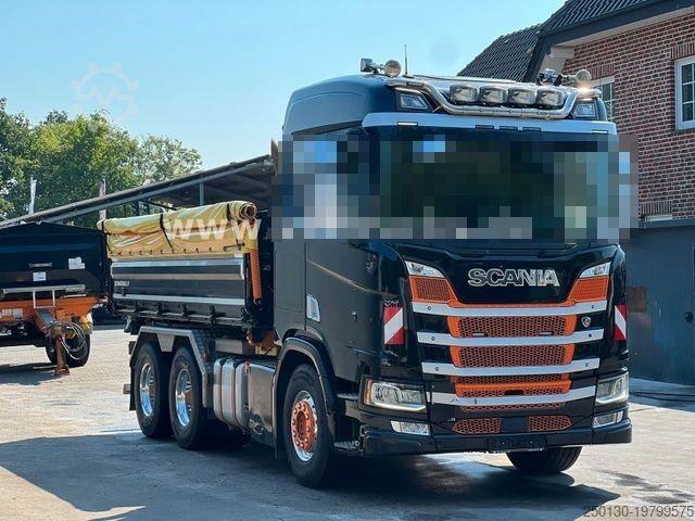 Třístranný sklápěč SCANIA R500 6x4 Euro 6 Schwarzmüller Dreiseitenkipper