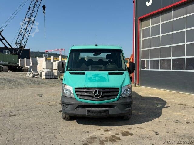 Platform aanhanger Mercedes-Benz Sprinter 216 CDI Pritsche / DoKa / Blatt/Luft