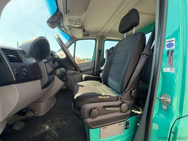 Platform aanhanger Mercedes-Benz Sprinter 216 CDI Pritsche / DoKa / Blatt/Luft