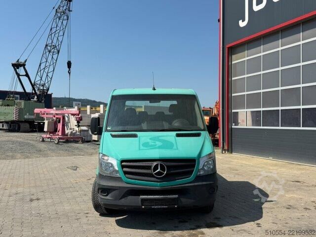 Platform aanhanger Mercedes-Benz Sprinter 316 CDI Pritsche DoKa 6 Sitze
