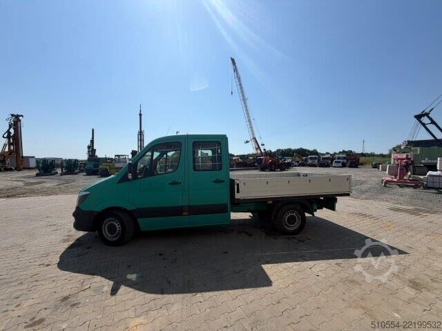 Platform aanhanger Mercedes-Benz Sprinter 316 CDI Pritsche DoKa 6 Sitze