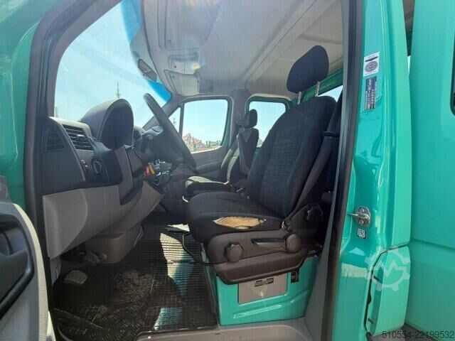 Platform aanhanger Mercedes-Benz Sprinter 316 CDI Pritsche DoKa 6 Sitze